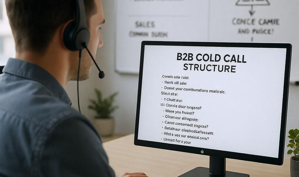 Холодные звонки в B2B: структура, фразы, ошибки