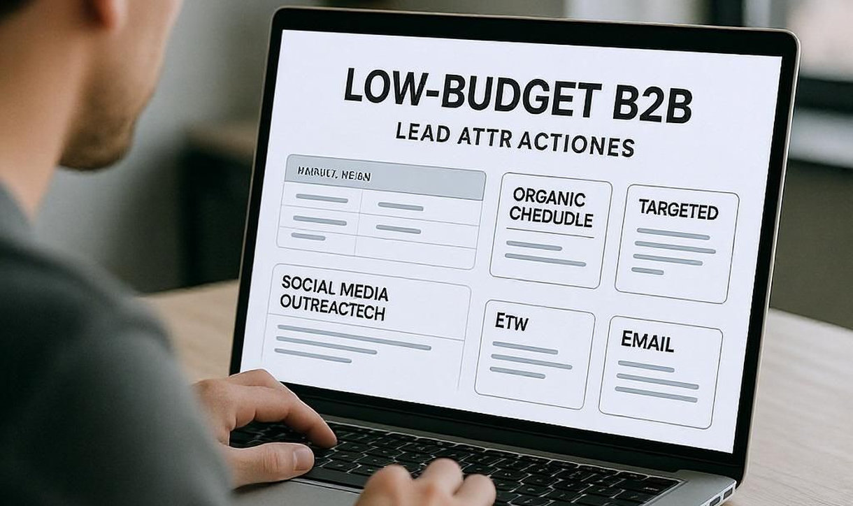 Как привлечь целевые лиды в B2B без лишнего бюджета
