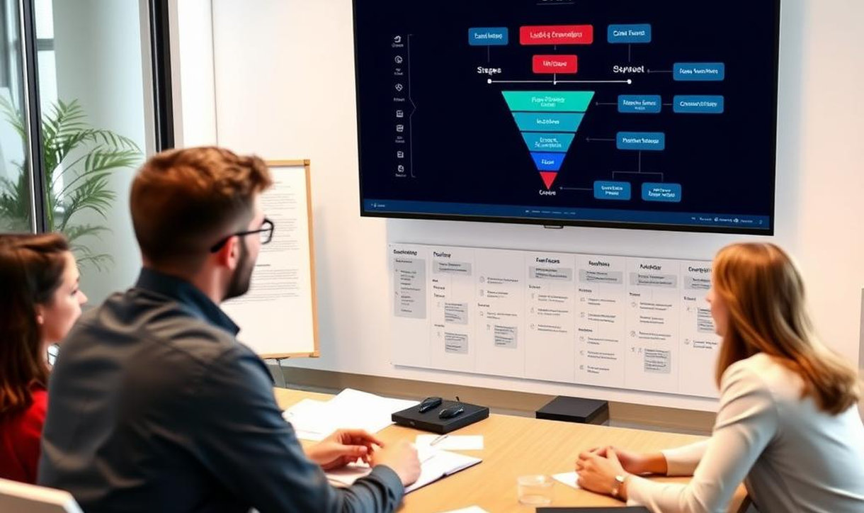 Настройка воронки и автоматизация сделок в CRM
